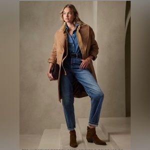 BANANA REPUBLIC THE BARREL ULTRA HIGH RISE JEAN MEDIUM WASH SIZE 29 NWT